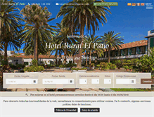 Tablet Screenshot of hotelpatio.com